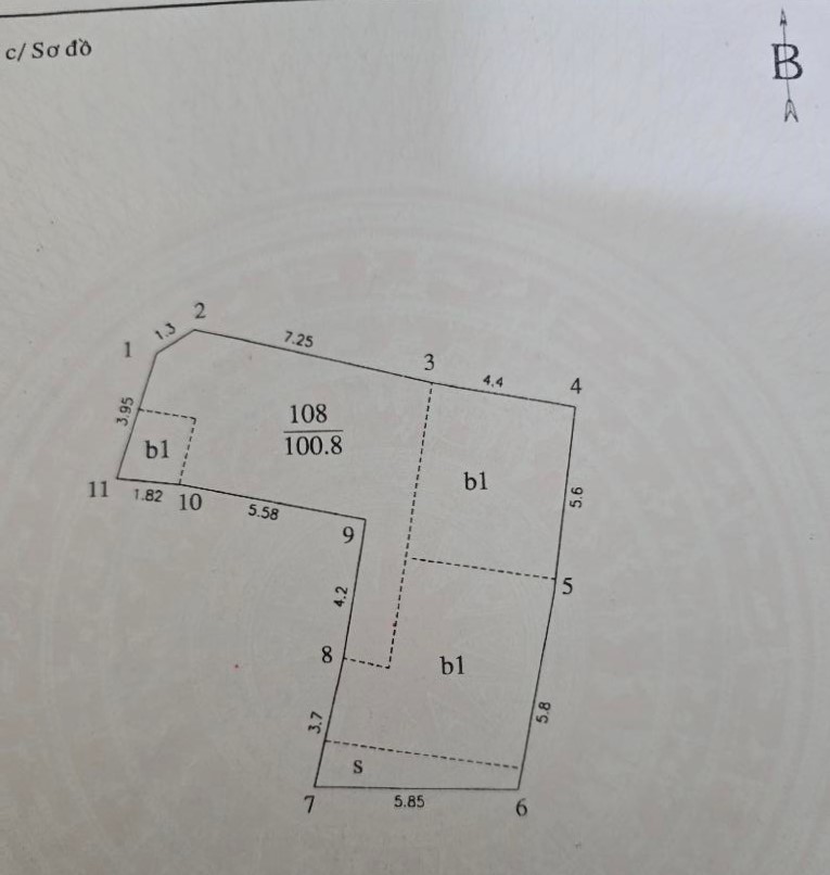 BÁN NHÀ ĐƯỜNG BƯỞI THÔNG ĐÀO TẤN - GIÁ BẤT CHẤP