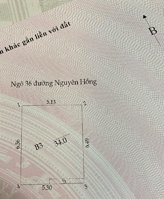 BÁN NHÀ PHÂN LÔ Ô TÔ MẶT NGÕ 36 PHỐ NGUYÊN HỒNG - MẶT TIỀN KHỦNG - KINH DOANH SẦM UẤT