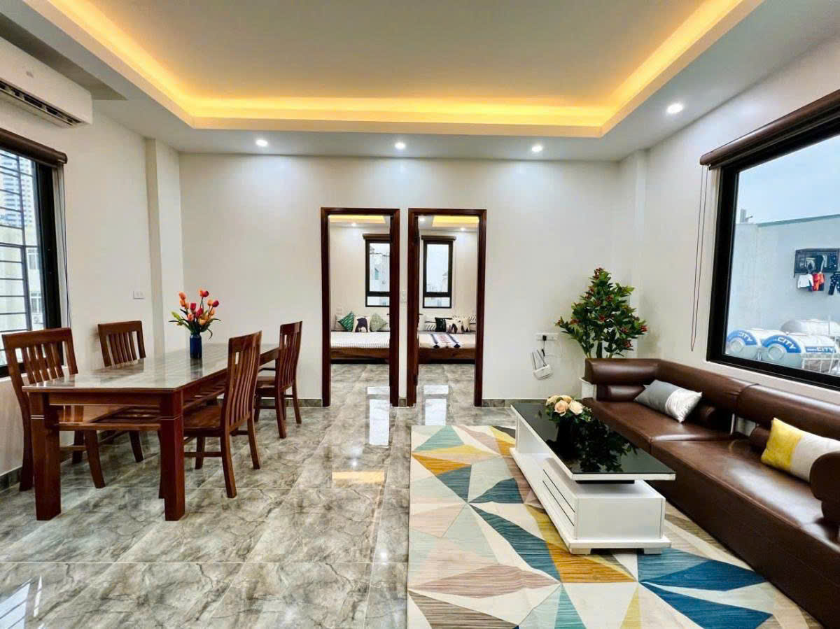 TOÀ CHDV XÂY MỚI 7 TẦNG THANG MÁY - CÁCH PHỐ 30M - 10 CĂN HỘ FULL NỘI THẤT - DOANH THU 60 TRIỆU/THÁNG
