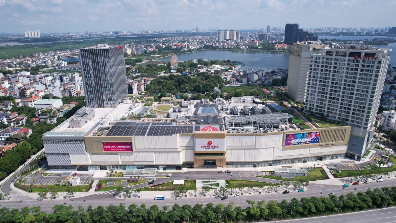 Lotte Tây Hồ trở thành khu TMDV đắt giá nhất Hà Nội