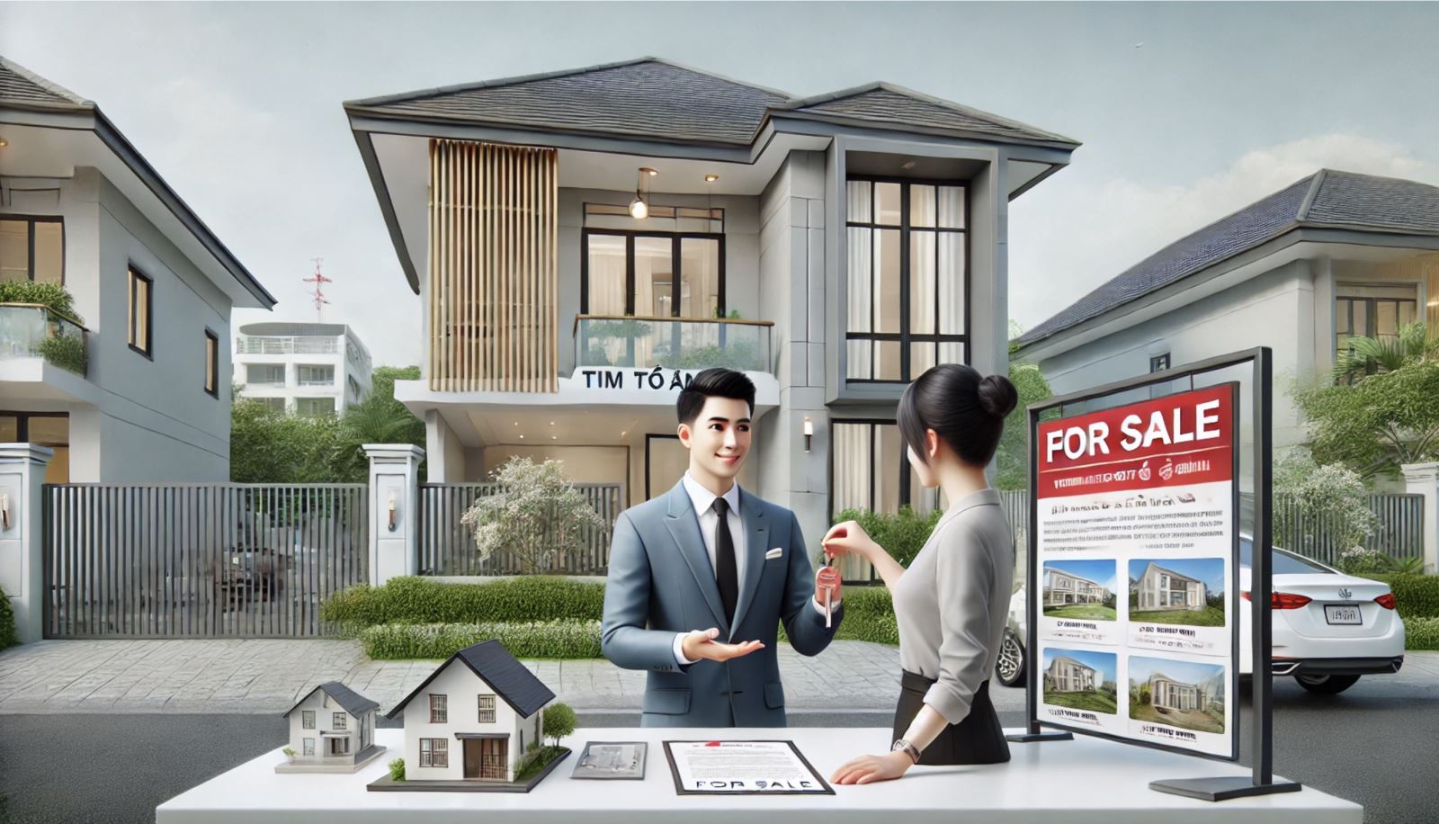 Hình ảnh minh hoạ chủ nhà lựa chọn Tìm Tổ Ấm là đơn vị ký gửi nhà đất